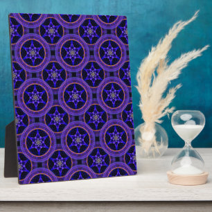 Blumige moderne Boho elegante abstrakte Muster #50 Fotoplatte