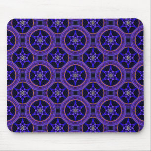 Blumige moderne Boho elegante abstrakte Muster #50 Mousepad