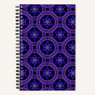 Blumige moderne Boho elegante abstrakte Muster #50 Notizbuch