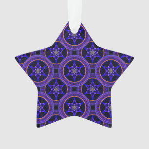 Blumige moderne Boho elegante abstrakte Muster #50 Ornament