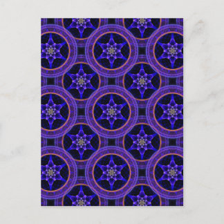 Blumige moderne Boho elegante abstrakte Muster #50 Postkarte