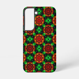Blumige moderne Boho elegante abstrakte Muster #50 Samsung Galaxy Hülle
