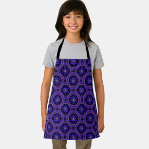 Blumige moderne Boho elegante abstrakte Muster #50 Schürze