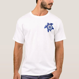 Blumige Schildkröten T-Shirt