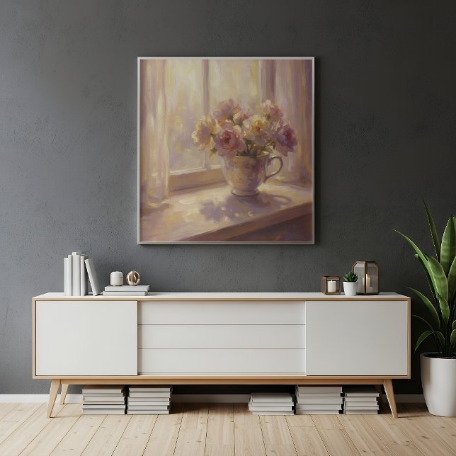 Blumige Stillleben-Wandkunstposter Poster (Von Creator hochgeladen)