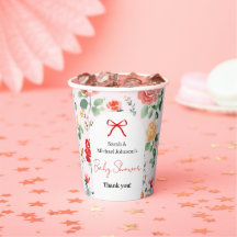 Blumiger Baby-Traum-Shower