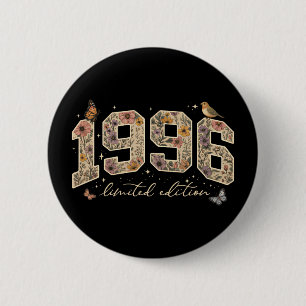 Blumiges 30. Geburtstags-Limited-Edition 1996 Button