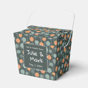 Blumiges Danksagungs-Geschenk zur Erinnerung Geschenkschachtel