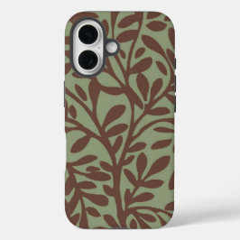 Blumiges Florales Grün - passt für alle Fälle iPhone 16 Hülle