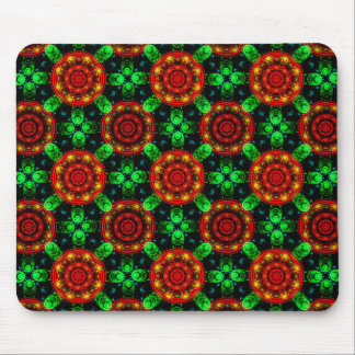 Blumiges modernes Boho-elegantes abstraktes Muster Mousepad