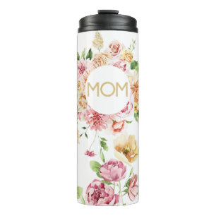 Blumiges Muttertagsgeschenk Mama Trinkbecher Thermosbecher