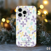 Blumiges Pastell Minimalist - Abstrakte Boho-Muste