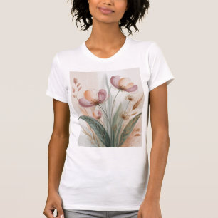 Blumiges Sommer-T-Shirt T-Shirt