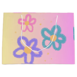 Blumiges süßes Geschenktüte
