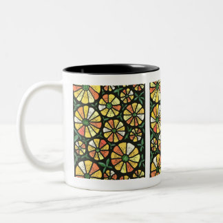 Blumiges Tasse