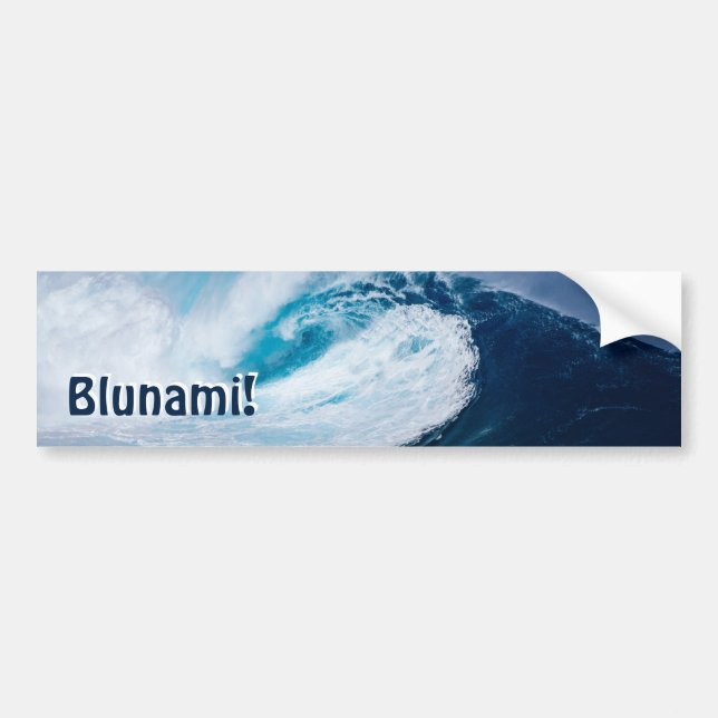 Blunami! 2020 autoaufkleber (Vorne)