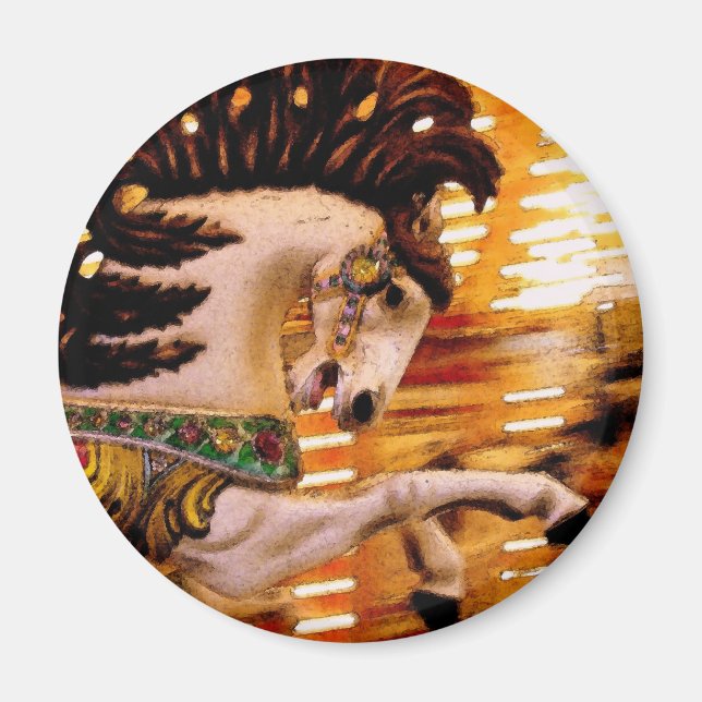 Blur #3 Pferd Magnet (Vorne)