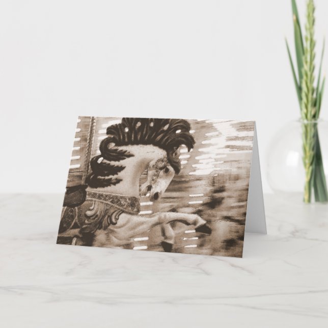 Blur #8 Pferd Karte (Vorderseite)