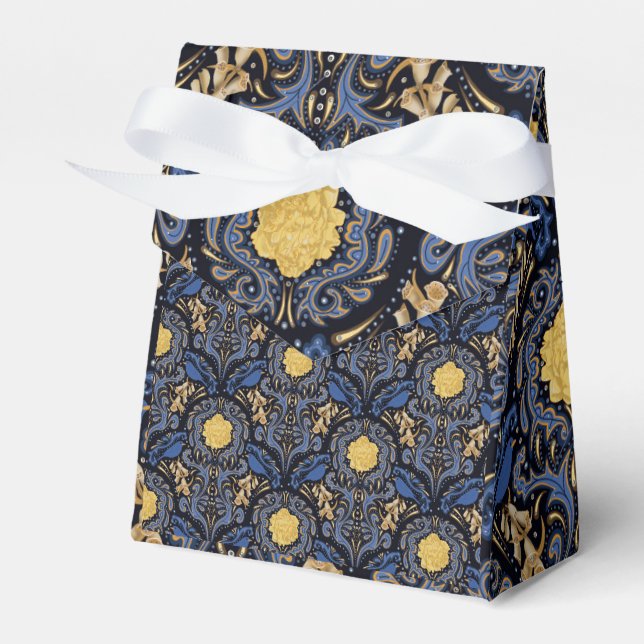 Blur Bird Paper Bevorzugung Box Geschenkschachtel (Vorderseite)