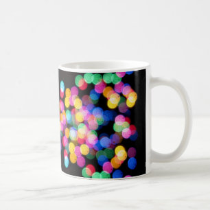 Blurende Weihnachtsbeleuchtung Tasse