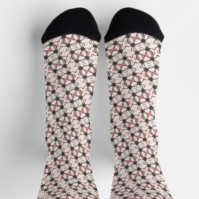 Blurosa Muster Socken (Oben)