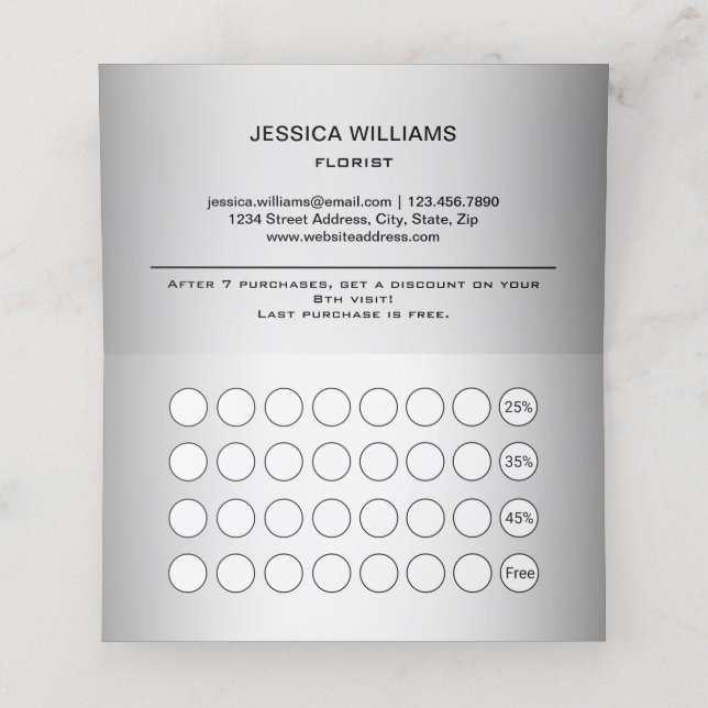 Blurred Grey Background Blurred Gerbera Blume Treuekarte (Innenseite Aufgefaltet)