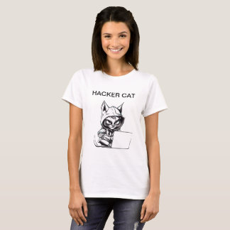 Blusa feminina (camiseta feminina gato) T-Shirt