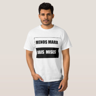 Bluse weniger Marx mehr mises T-Shirt