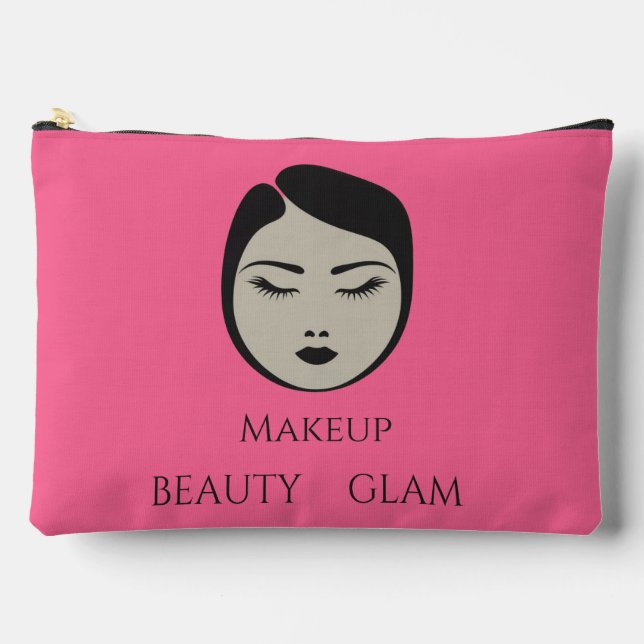 Blush Allure Zubehörtasche (Vorderseite)