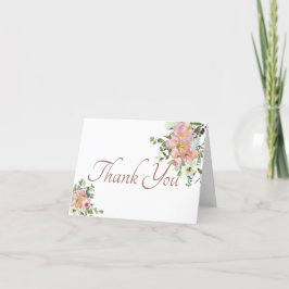 Blush and eggshell Aquarell floral danke Auto