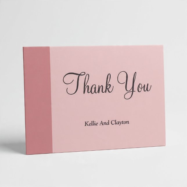 Blush Bar Thank You Card (Von Creator hochgeladen)