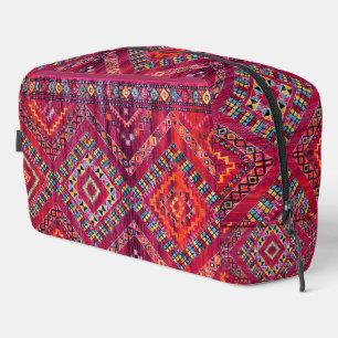 Blush Bazaar: Rosa marokkanisches Erbe Elegante Waschbeutel