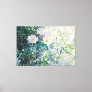 *~* Blush Beach Rosen TV2 Stretch Canvas Druck Leinwanddruck