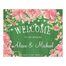 Blush-Begrüßungszeichen