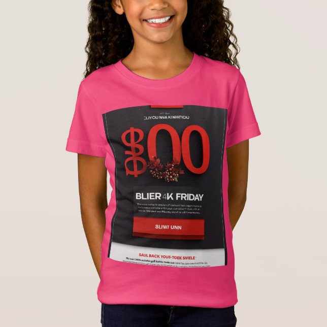 Blush Bliss: Radiant Pink Perfection T-Shirt (Vorderseite)