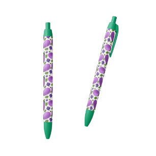 Blush & Bloom Aubergine-Kollektion – Ivory Glow Kugelschreiber