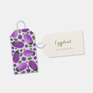 Blush & Bloom Aubergine-Kollektion – Sanftes Lila Geschenkanhänger