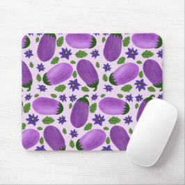 Blush & Bloom Aubergine-Kollektion – Sanftes Lila Mousepad