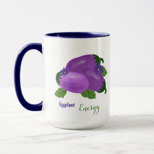 Blush & Bloom Auberginen-Kollektion Tasse