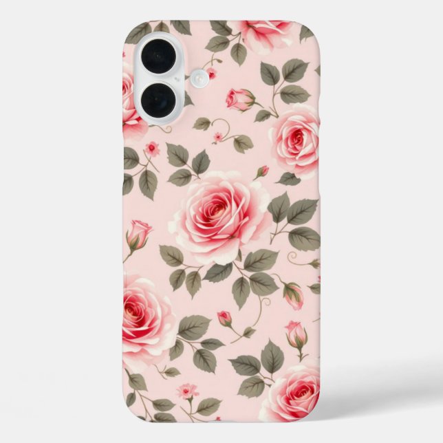 Blush Bloom Case-Mate iPhone Hülle (Rückseite)