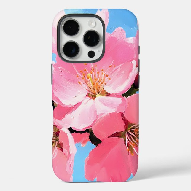 Blush Bloom Cherry Blossom Case-Mate iPhone Hülle (Rückseite)