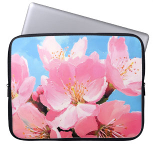 Blush Bloom Cherry Blossom Laptopschutzhülle