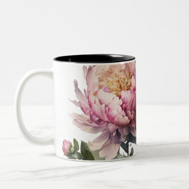 Blush Bloom Tasse - Ein Flüstern der Ruhe von Lumi (Links)
