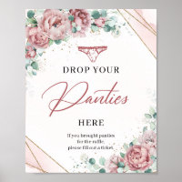 Blush Bloral eucalyptus Drop your Panties