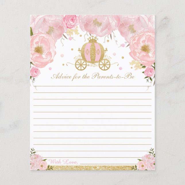 Blush Bloral Princess Babyberatung für Eltern (Vorderseite)