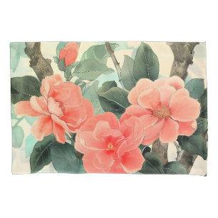Blush Blossom Camelia Park/Garten: Kissenbezug