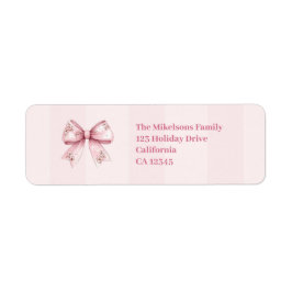 Blush Bow Graduation Party