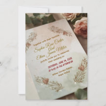 Blush & Breeze - Moderne romantische Hochzeitseinl