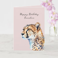 Blush Cheetah Birthday