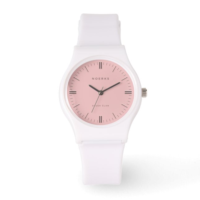 Blush Élan Minimalist Watch Armbanduhr (Vorderseite)